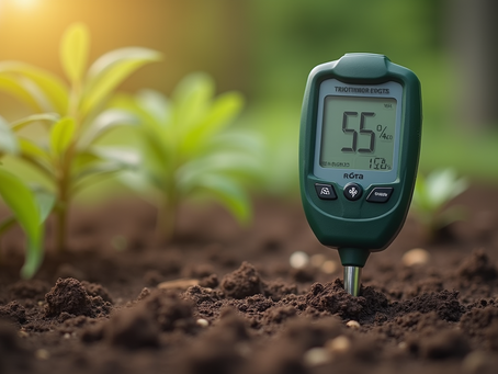 Unlock Optimal Growth with the 8-in-1 Bluetooth Soil Meter for Gardeners and Farmers