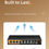 Thumbnail: 9-Port Multi-Gigabit Managed Ethernet Switch with 8 × 2.5Gb Ports and 1 × 10Gb