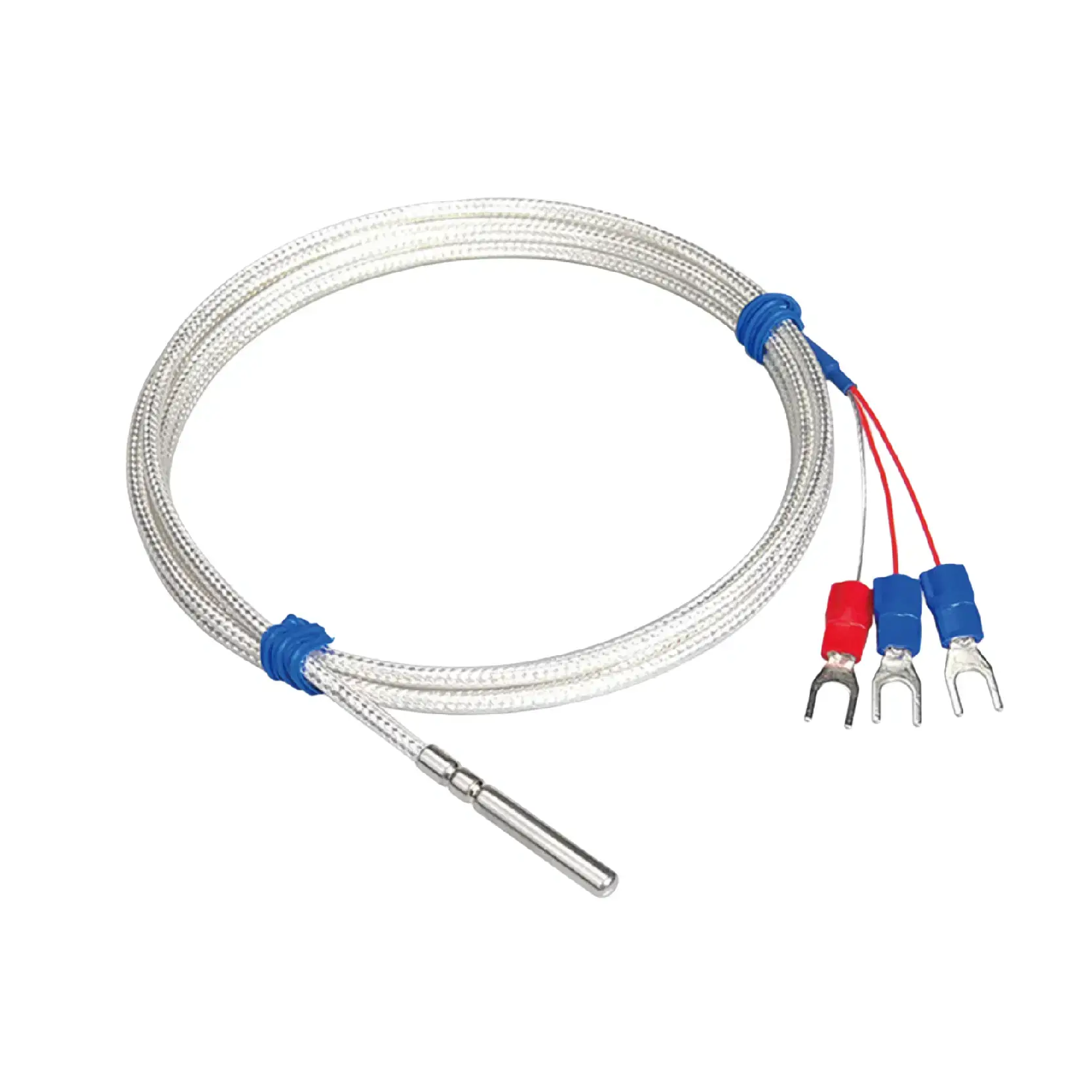PT100 RTD Temperature Sensor – Waterproof Stainless Steel Probe, High Temp