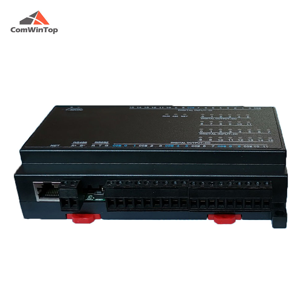 Industrial Modbus I/O Acquisition Module – 8 Analogue Inputs, 8 Digital ...