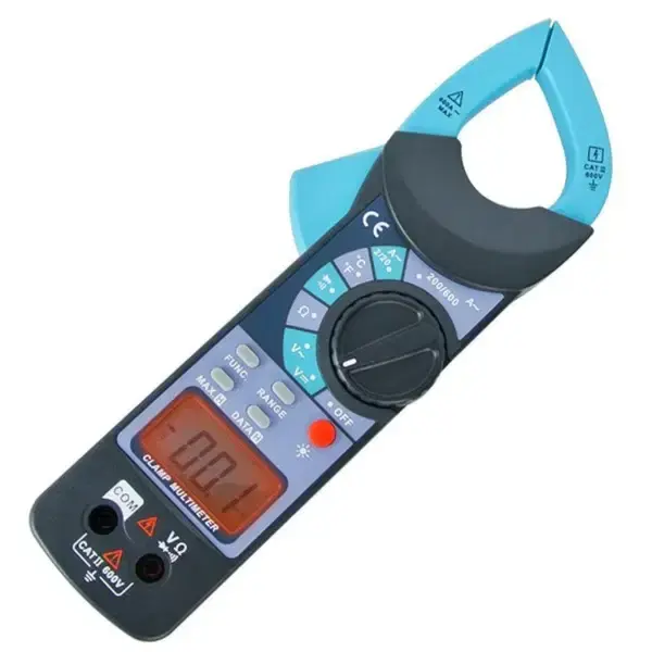 Thumbnail: Portable Auto-Range Digital Clamp Meter – AC/DC Voltage, AC Current, Resistance