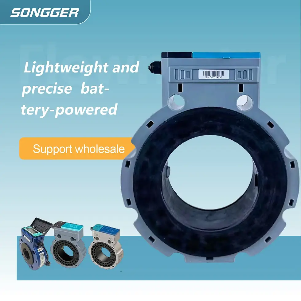 Thumbnail: Battery Powered Ultrasonic Water Flow Meter IP68 with RS485 and NB-IoT for Smart