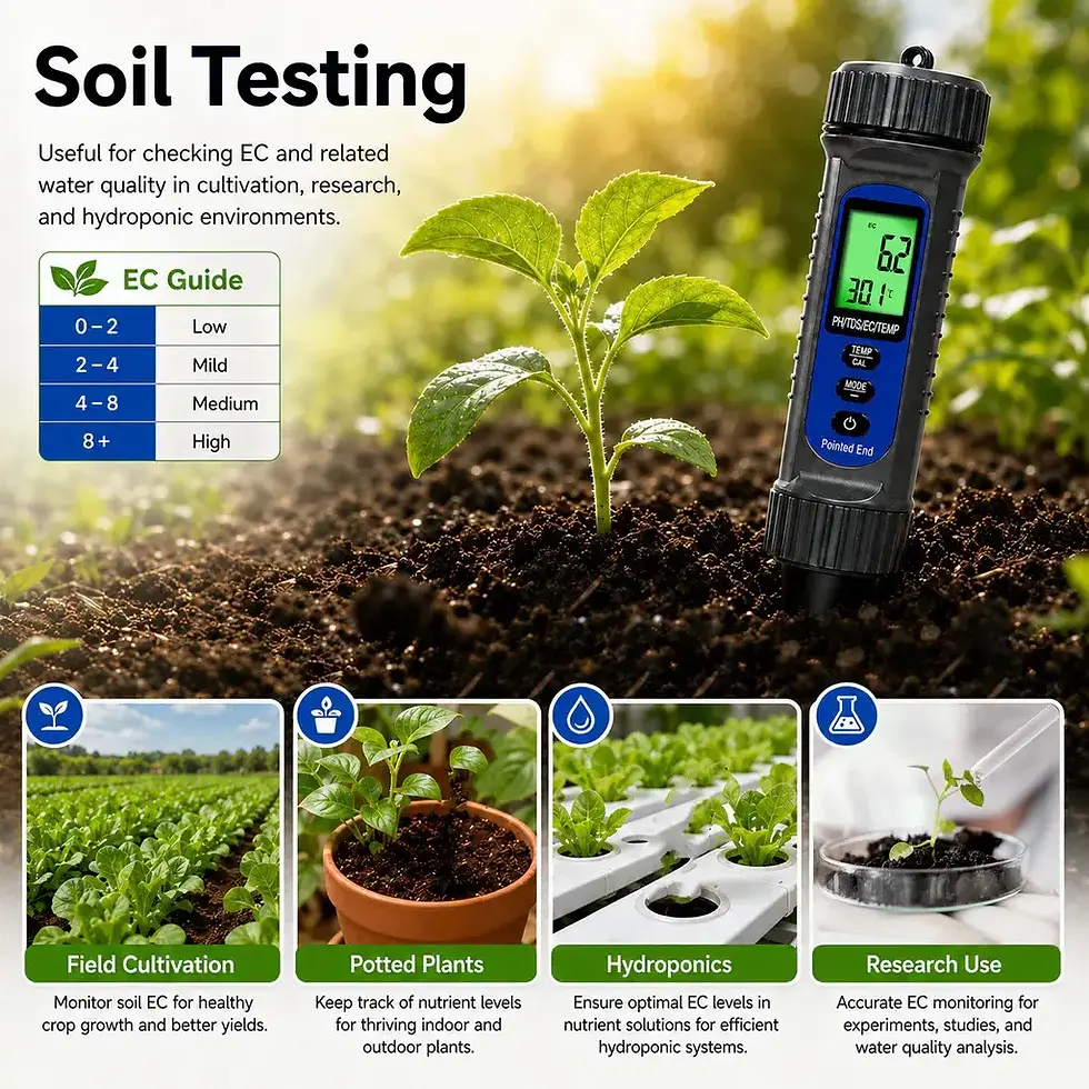 Thumbnail: ProSight 4-in-1 Digital Food pH Tester – pH, TDS, EC & Temperature Meter