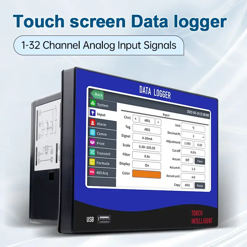 High-Precision 32 Channel USB Data Logger – Industrial Multi-Parameter ...