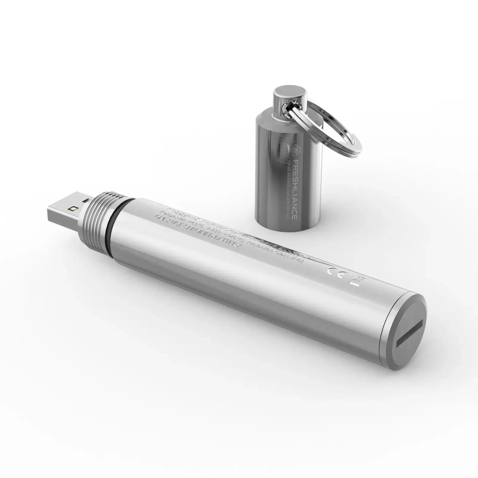 IP68 Waterproof Stainless Steel Autoclave Temperature Data Logger