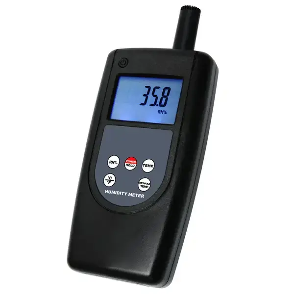 Digital Humidity & Temperature Meter with Wet Bulb Measurement and Max/Min