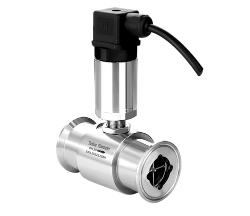 Flow Sensor Props High-Accuracy Turbine Flow Sensor – Clamp Connection, 4–20 mA Output ...