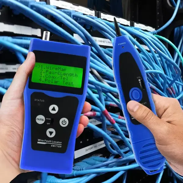 Thumbnail: Multipurpose Network LAN Cable Tester w/ 8 far-end test jacks