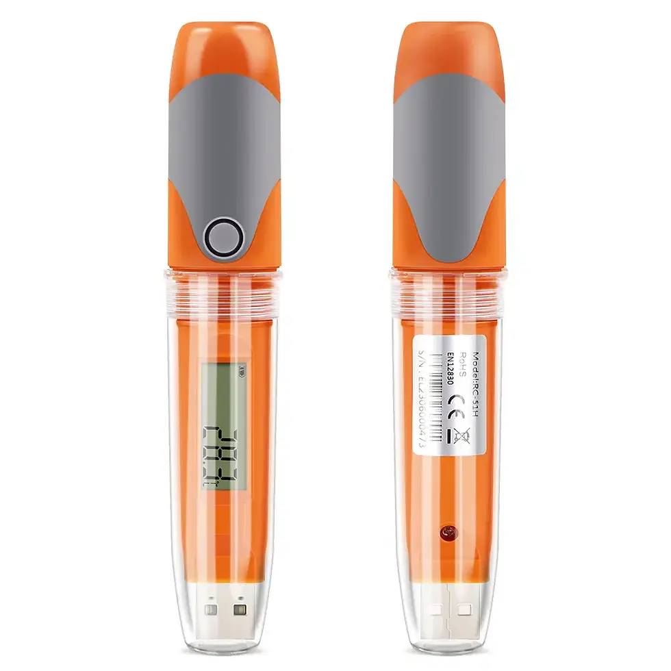 Thumbnail: Reusable USB PDF Temperature & Humidity Data Logger | Waterproof