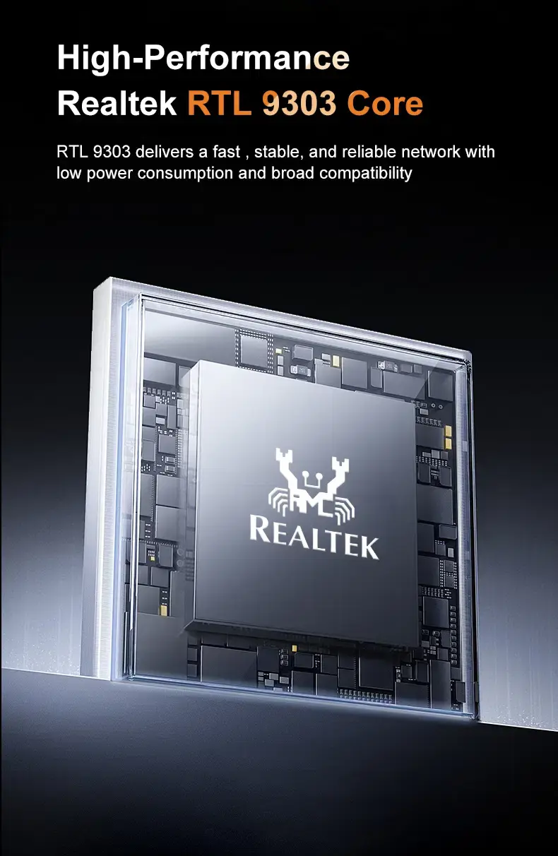 Thumbnail: 8-Port 10G Multi-Gigabit Unmanaged Ethernet Switch for High-Bandwidth Networks