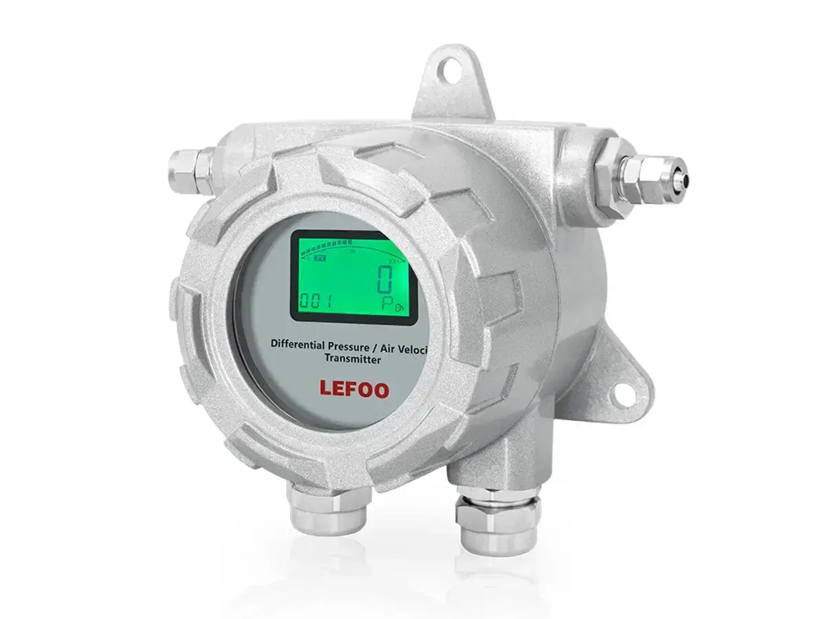 Explosion-Proof Differential Pressure Transmitter with Adjustable Range & LCD