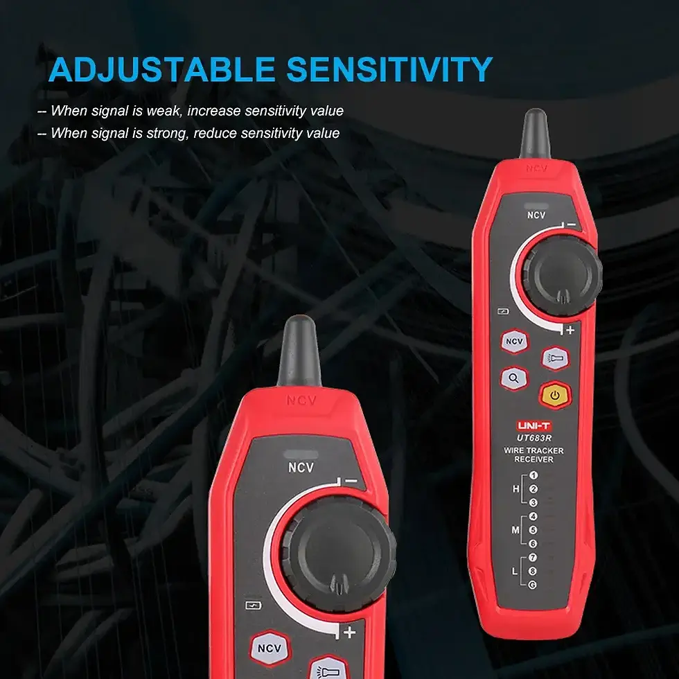 Thumbnail: Digital Network Cable Tracker & Wire Locator Kit (RJ45 / RJ11)