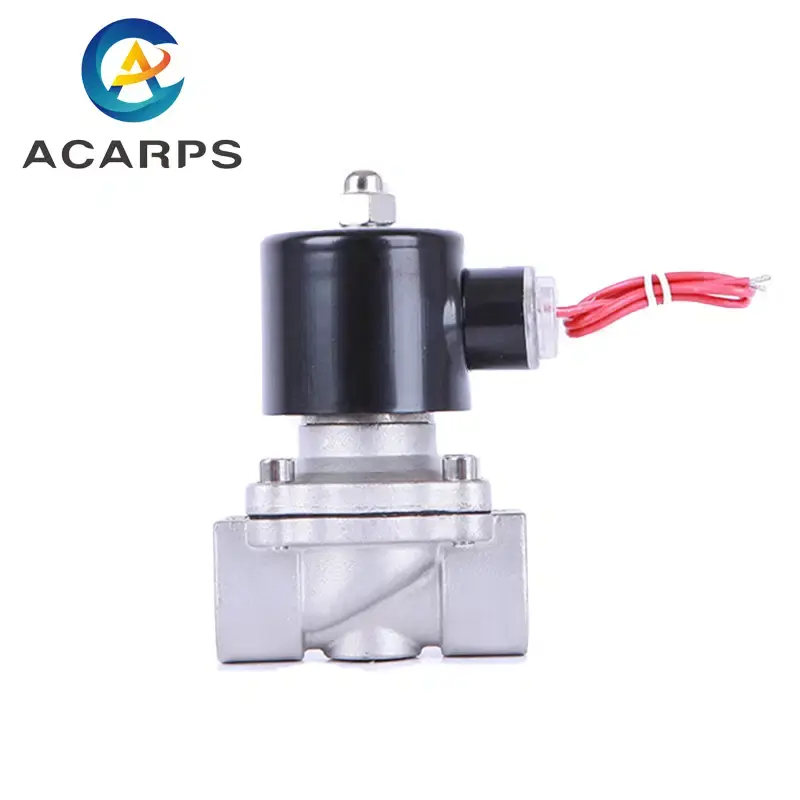 Thumbnail: 3/4" Stainless Steel Solenoid Valve – Normally Closed – Up to 10 Bar