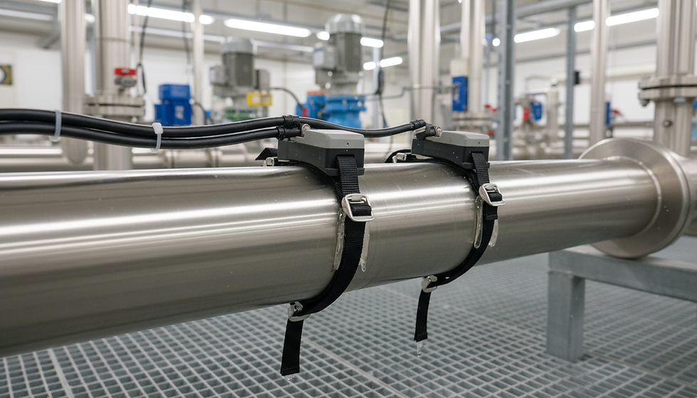 Clamp-On Ultrasonic Flow Meters When Non-Invasive Measurement Works Best