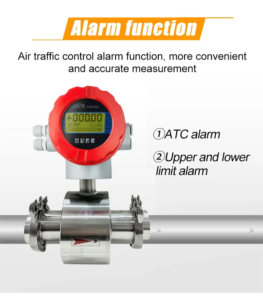 Thumbnail: Electromagnetic Flow Meter – Flanged Type with PTFE Lining for Conductive Liquid