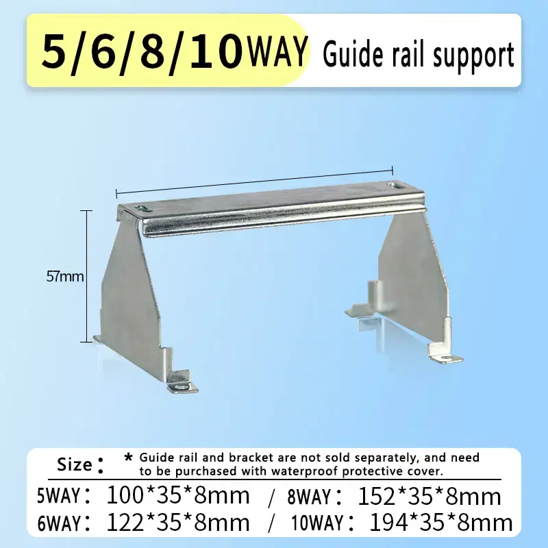 Thumbnail: IP67 Transparent Circuit Breaker Protection Cover – ABS Waterproof Panel
