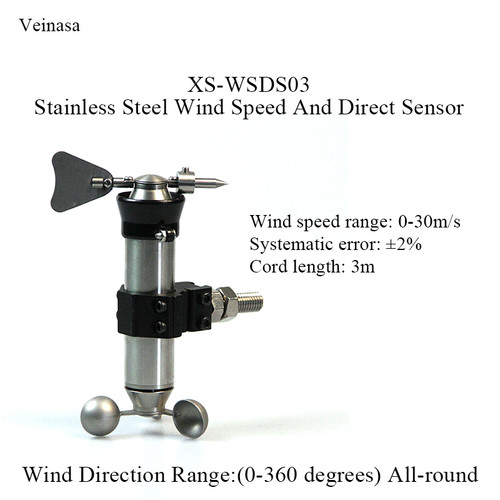 Stainless Steel Wind Speed & Wind Direction Sensor | Crane & Tower Wind ...