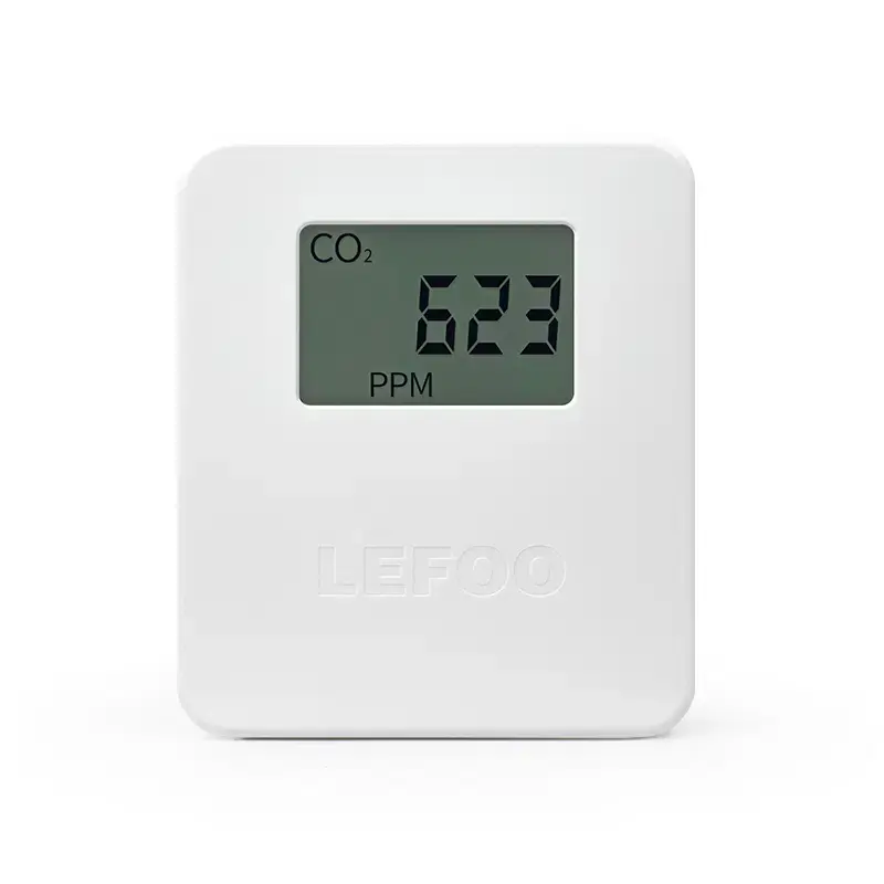 Thumbnail: Indoor CO₂ Transmitter – NDIR Sensor, LCD Display & 86 Box Installation