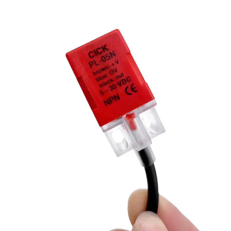 Square Inductive Proximity Sensor – 5mm Detection, NPN / PNP, DC 5–30V