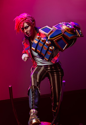 Fotografia cosplay en estudio