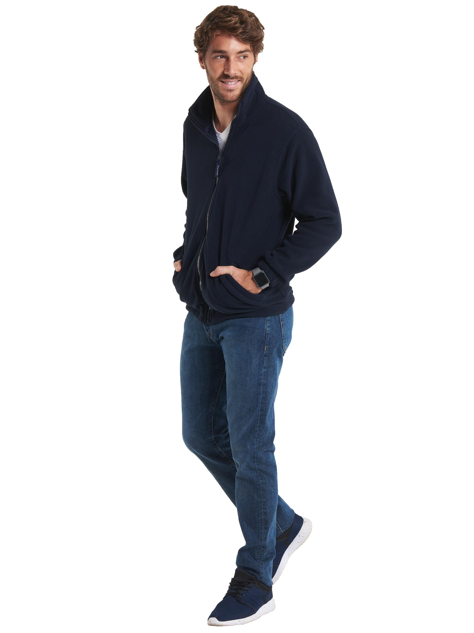3 Piece of Classic Full Zip Micro Fleece Jacket