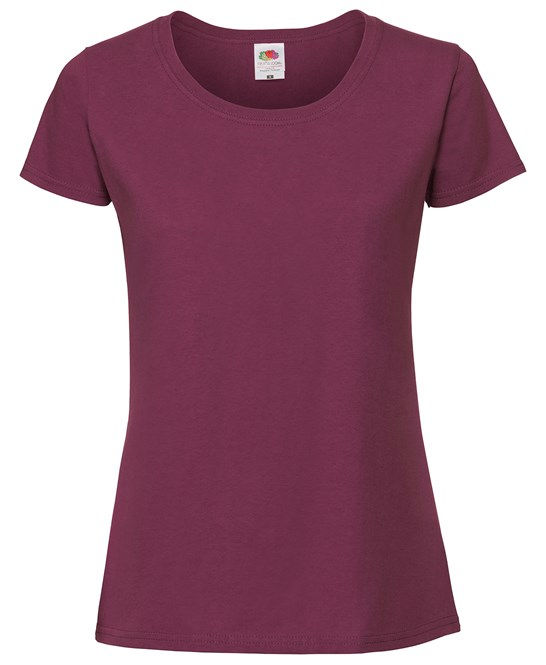 Thumbnail: Pack of 10 Plain T-shirts, Lady Fit Ringspun Premium T-shirts - SS424