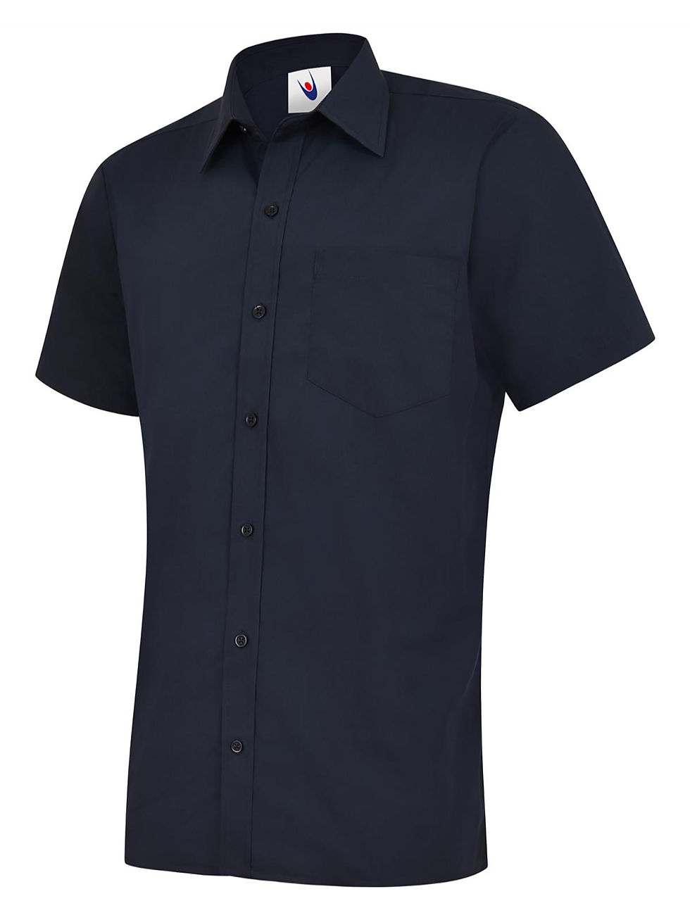 Thumbnail: Men's Poplin Short Sleeve Shirts UC710