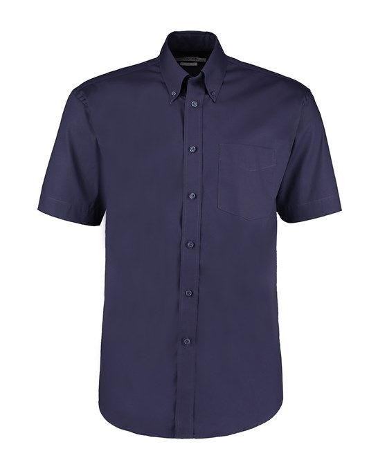 Thumbnail: Short-Sleeved Corporate Oxford Shirt - KK109