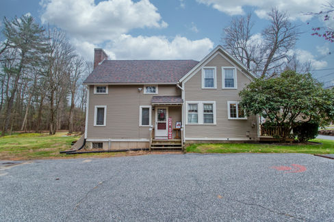 side door entrance from driveway