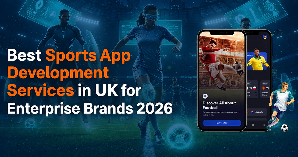 Best Sports App Development Services in UK for Enterprise Brands 2026