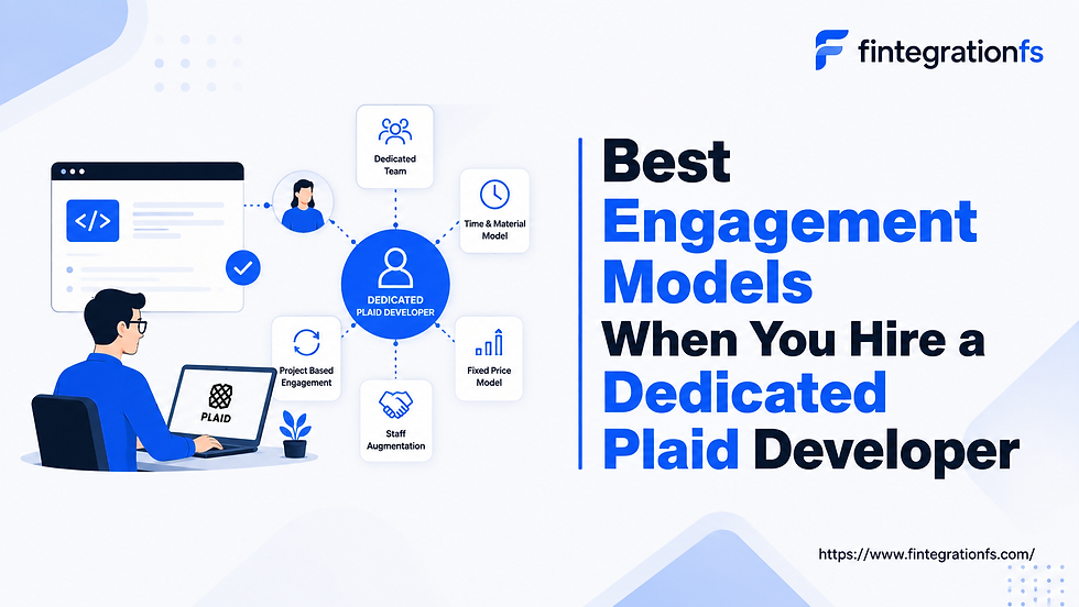 Best Engagement Models When You Hire a Dedicated Plaid Developer