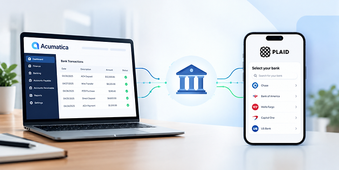 Acumatica Bank Feed Integration