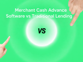 Merchant Cash Advance Software vs Traditional Lending Software