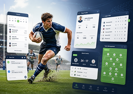 Rugby App Development - Custom Apps Built for Teams, Leagues & Rugby Startups