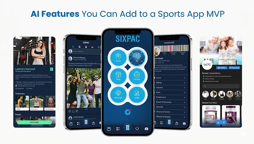 AI Features You Can Add to a Sports App MVP