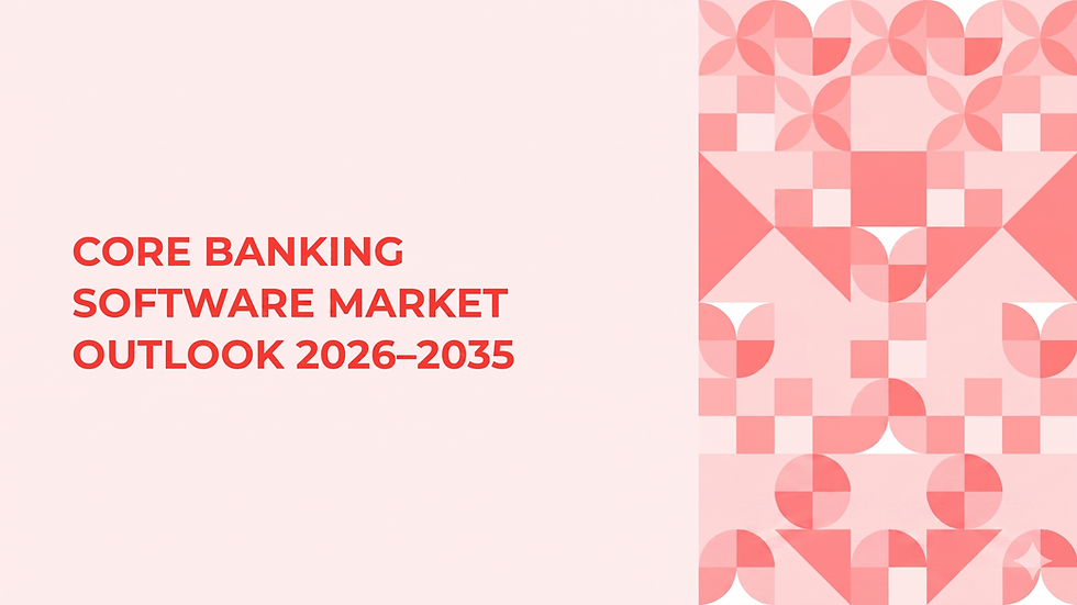 Core Banking Software Market Outlook 2026–2035: Key Trends and Vendors