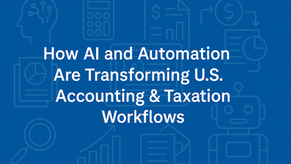 How AI and Automation Are Transforming US Accounting & Taxation Workflows