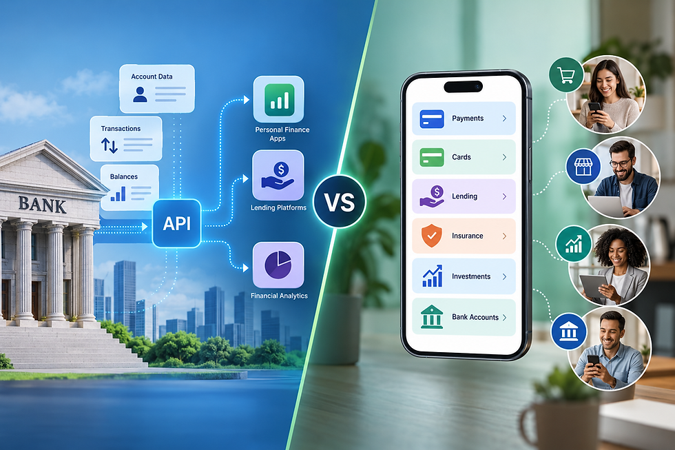 Open Banking vs Embedded Finance: Understanding the Key Differences