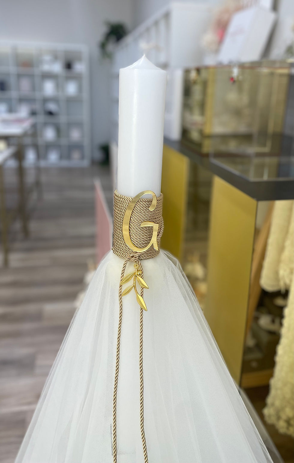 Thumbnail: "Olive" Wedding Candle