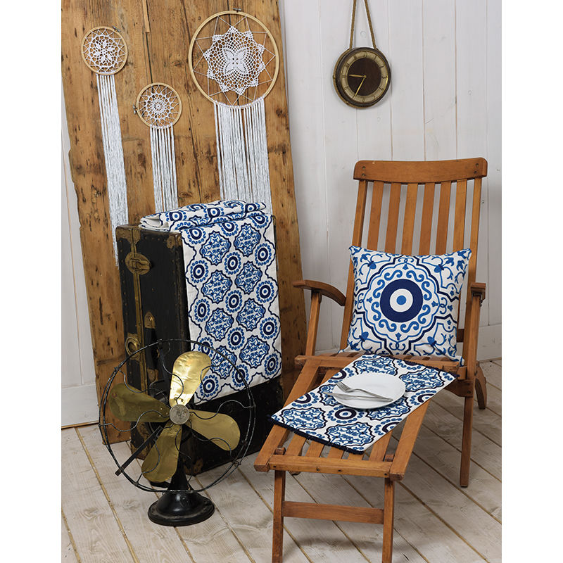 Embroidered Mati Table Runner