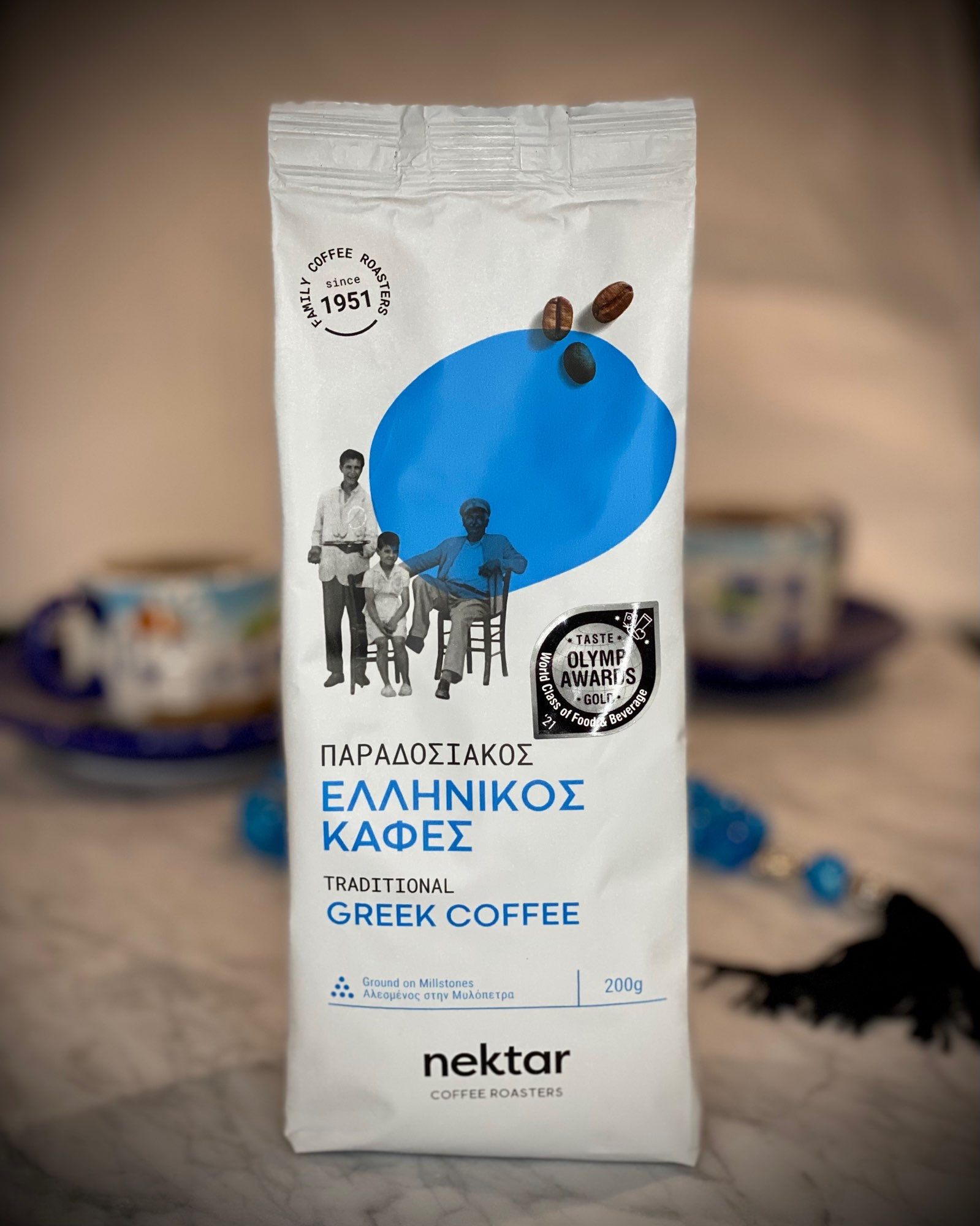 Nektar Traditional Blend Greek Coffee - 200gr