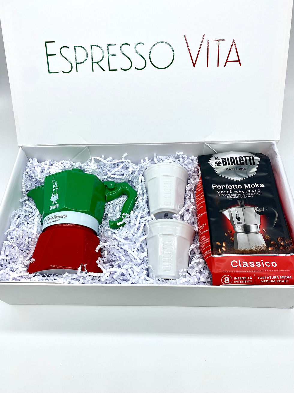 Espresso Vita Gift Box - Italia Tri Colour