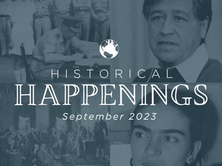 Historical Happenings in September 2023