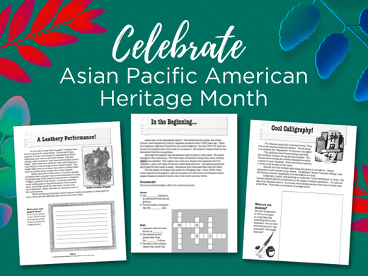 Celebrate Asian Pacific American Heritage Month!