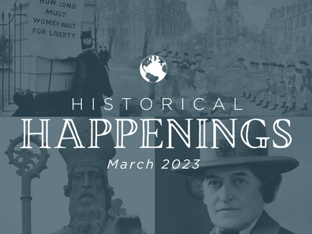 Historical Happenings in March 2023