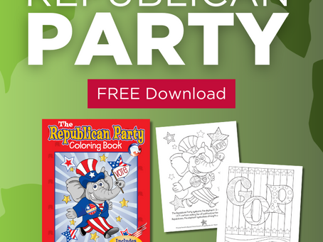 Free Activities: Republican Coloring Book by Carole Marsh