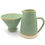 Thumbnail: Sustainable Stoneware 2 Mug Filter Coffee Drip Set