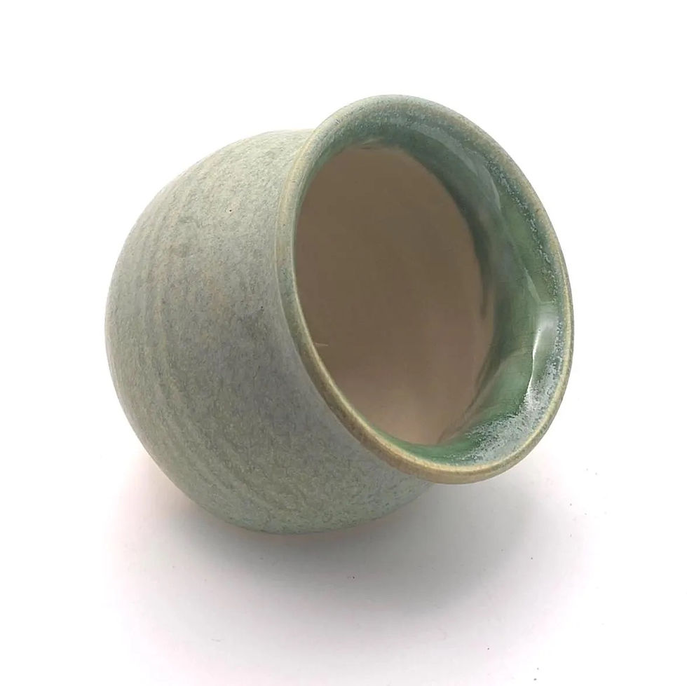 Thumbnail: Small salt pig in Seagreen