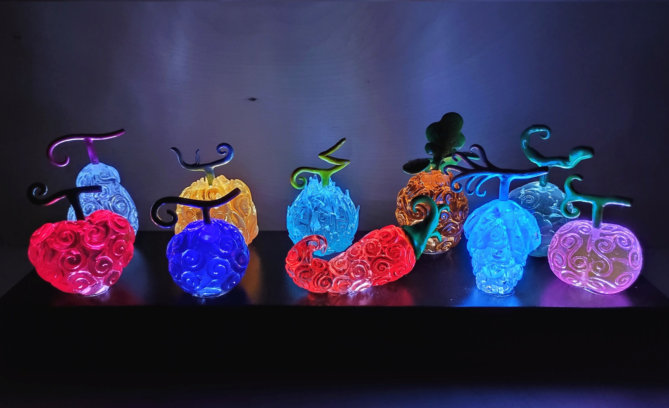 Devil Fruit Lamp Set of 10