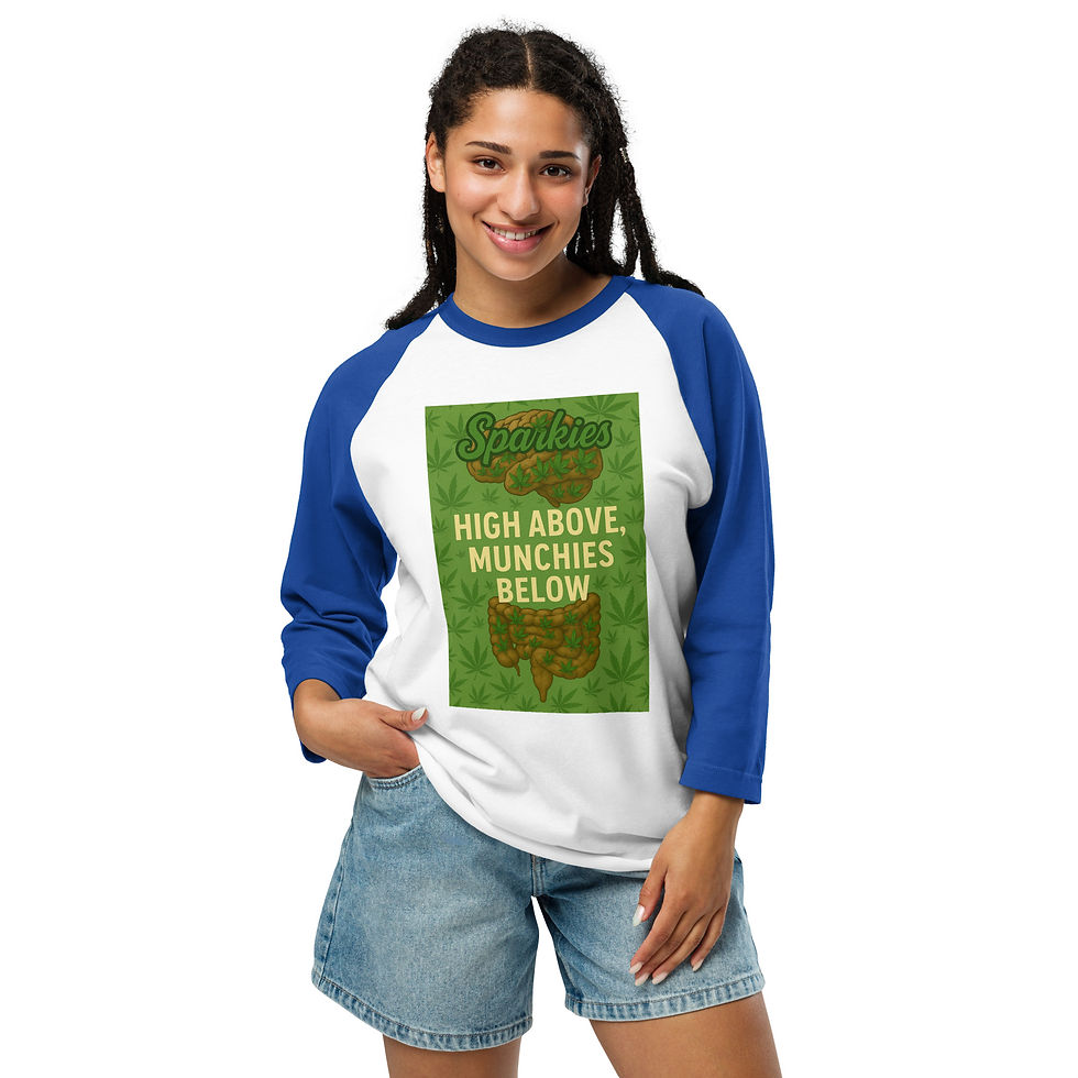 Thumbnail: (Sparkies)High Above 3/4 Shirt